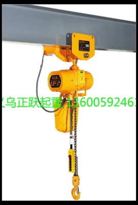 Running Chain Electric Hoist...