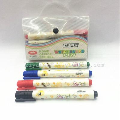 New Seven Cattle Whiteboard Marker 8201 High Quality Whiteboard Marker Erasable Marking Pen