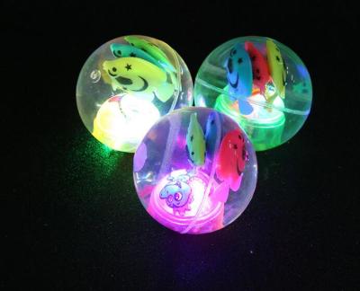 Three fish crystal flash elastic crystal balls can be customized