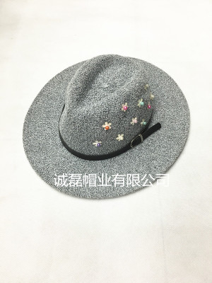 British lady white hat spring pearl hat