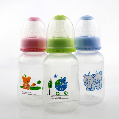 Apple bear milk bottle label mouth baby PP baby drop baby milk wholesale 150mL
