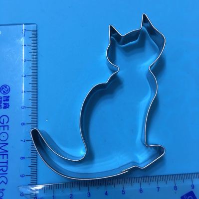 Stainless steel cookie mould - Cat