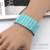 [Italy] Coral Bay natural turquoise turquoise bracelet bracelet elastic rectangular strip factory direct sales