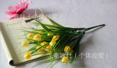 Simulation of flower tulip home decoration 5 small wholesale
