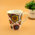 Foreign trade sent her to Europe and the United States series of conical mug baked flower cup