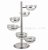 Stainless Steel Bar Dim Sum Dish Dim Sum Rack Stainless Steel Snack Dish Bar Nuts Stainless Steel Fruit Tray Display Stand