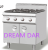2012 style gas range 4-burner with cabinet