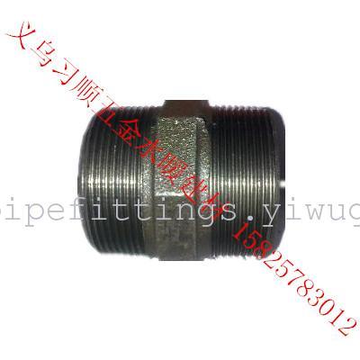 Manufacturers direct sale for hot galvanized hex nipple / galvanized