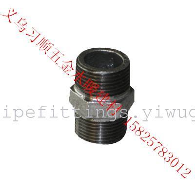 Galvanized malleable iron pipe fititngs hex nipple