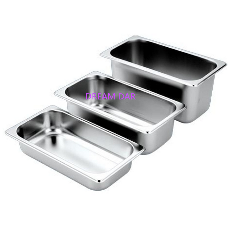 三分之一 4.0厘米深 份数盆  食物盆  保温盆 盒子