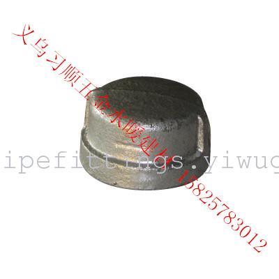 Screw cap bulkhead galvanized pipe fittings