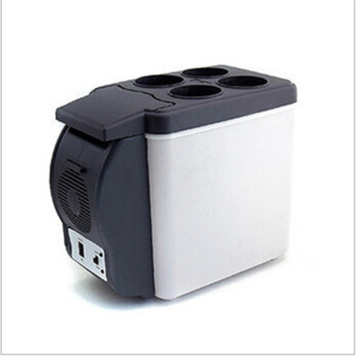 Vehicle mounted refrigerator portable cold and warm mini refrigerator car 6L cold storage heat preservation box