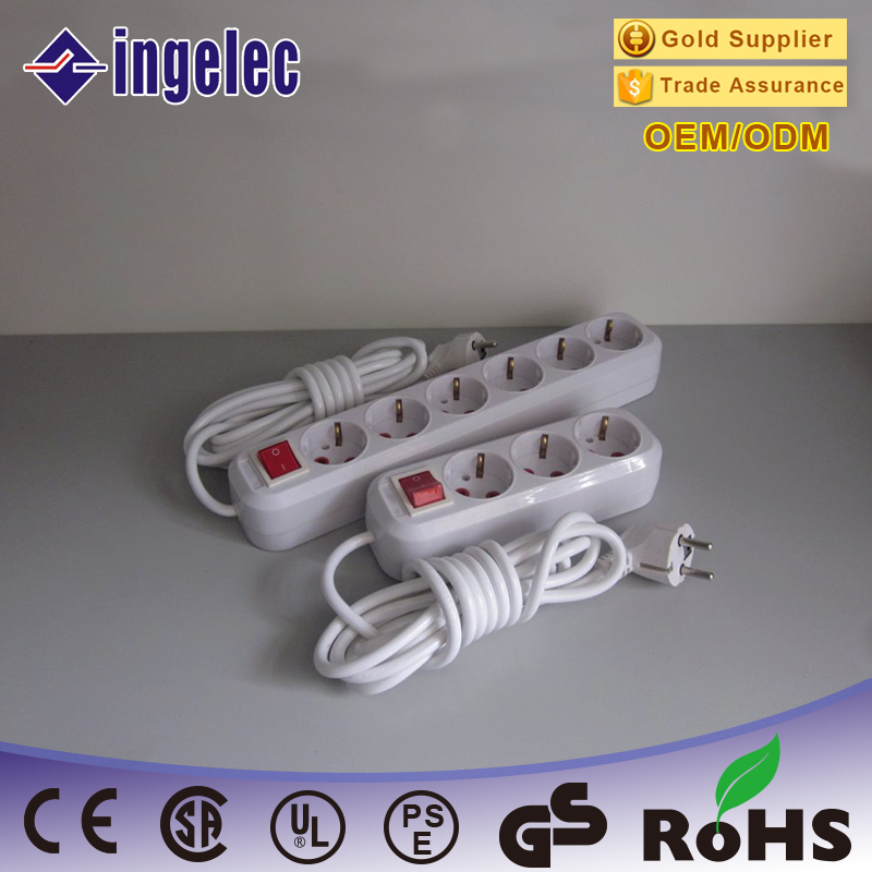 多用实用欧式插孔插座 延长线排插 插线板 拖线板