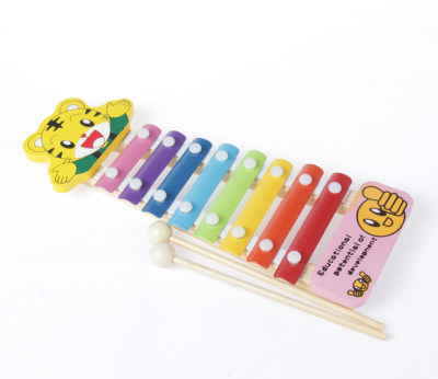 The Children and the Children education in early education in music would AIDS Wooden Children tiger eight sound hand percussion toys wholesale