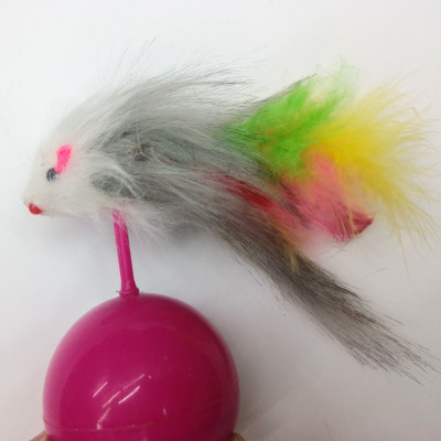 Pet Supplies Pet Toys Do Not Fall Mouse Colorful Feathers