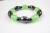 2016 magnetic therapy bracelet health necklace relieving fatigue black choledolite bracelet