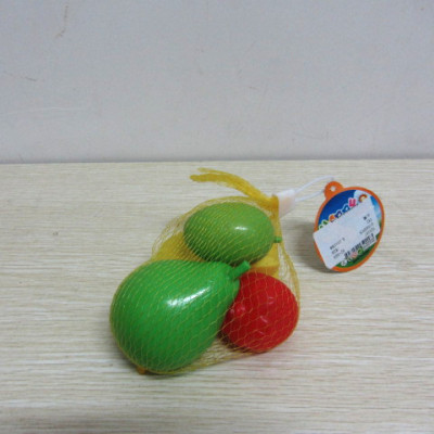 Knowledge of fruit and children's toys, net bag