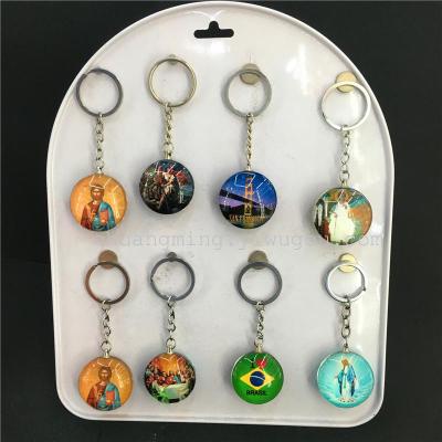 Crystal key buckle bag decorative accessories hanging key small gifts