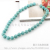 [Italy] Coral Bay natural turquoise necklace bead shaped Turquoise Necklace factory direct