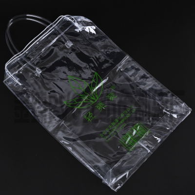 Manufacturer direct selling PVC portable zippered pocket gift bag stationery bag
