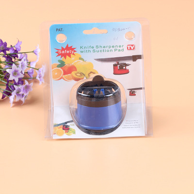 The New creative kitchen - style stone tungsten steel knife sharpener work super suction sharpener