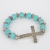 2016 yiwu factory hand-decorated bracelet turquoise female style bracelet