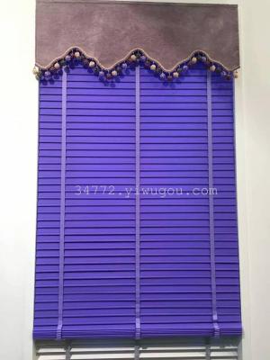 Dustproof and waterproof beauty home shutter curtain pull type shade