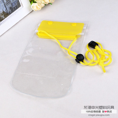 Transparent waterproof waterproof jacket bag swim mobile phone touch screen mobile phone bag hanging neck seal general