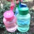 Bucket Cup South Korea Mini Drinking Fountain Cup Summer Student with Cover Plastic Creative Water Cup Portable Tumbler
