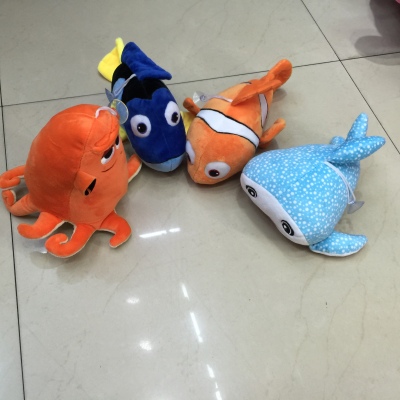 The new machine catch Nemo plush toy series 