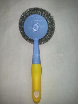 Stainless steel cleaning ball brush cleaning supplies