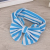 The Korean Print Striped Bowknot Striped Hat Headband Foreign Trade Hot Style