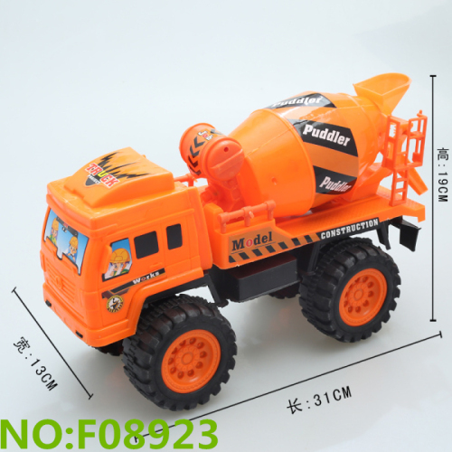 Sliding Bull Wheel Cement Mixer Truck Toy Oil Tank Truck Engineering Vehicle Children‘s Toy