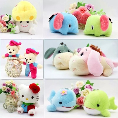7-Inch Small Goods 25cm Small Goods Prize Claw Doll Wedding Event Gift Plush Toy Doll Recording Doll