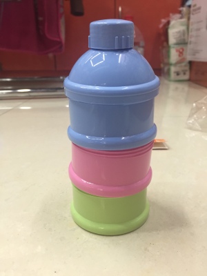 Three-Layer Color Milk Powder Box