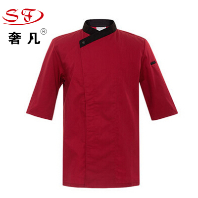 Where luxury hotel supplies the new hotel Chef Chef Uniform Short Sleeved summer clothes