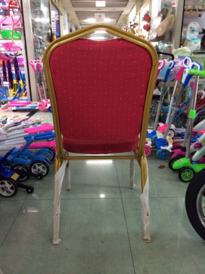 Red cell iron Hotel Hostal El Dorado banquet chair chair dining chair on manufacturers selling low price