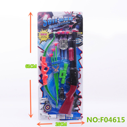 children‘s toys wholesale new shooting toys bow and arrow soft bullet gun set