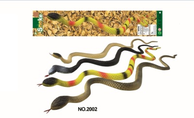 Scenic hot rubber toy snake simulation S 70 cm snake creative tricky Toys Soft snake