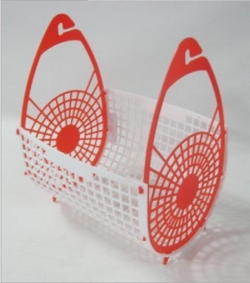 Japanese style multifunctional folding basket basket kitchen drain basket simple light kitchen supplies