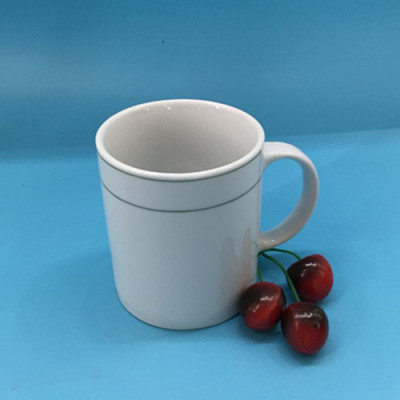 Double gold ceramic cup milk cup