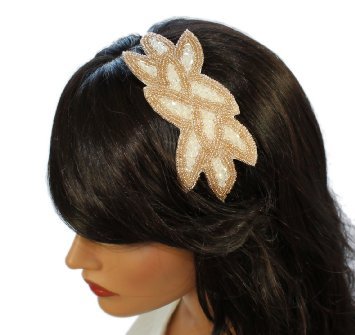 Manufacturers selling fashion handmade Diamond Crystal Beaded headband hair band