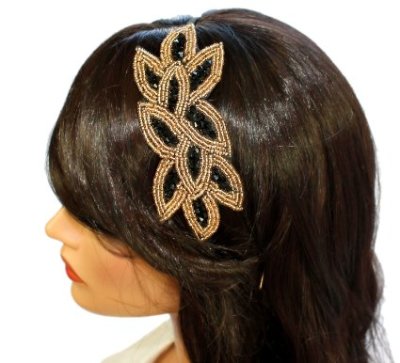 Manufacturers selling fashion handmade Diamond Crystal Beaded headband hair band