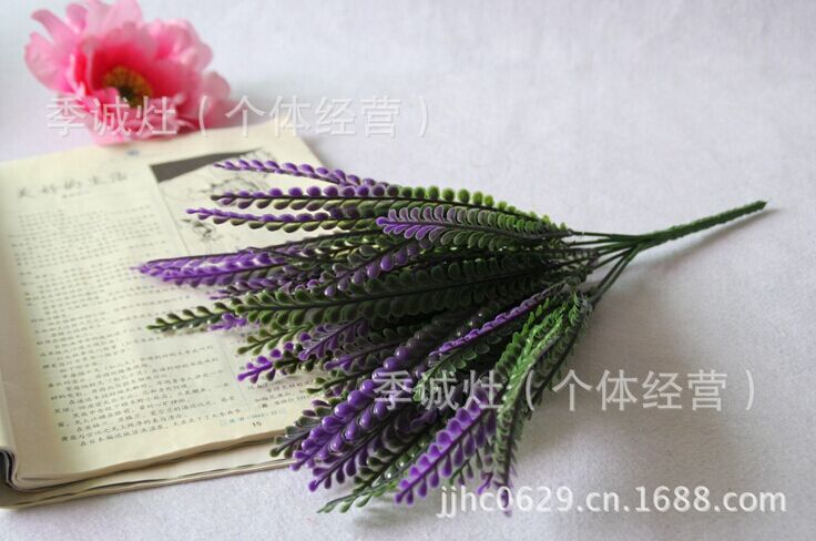 仿真植物草7头钱叶草油甘草装饰  
