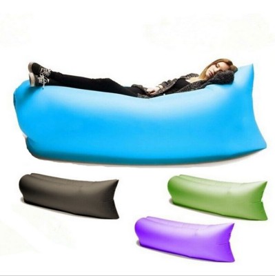 TV product beach collapsible sleeping bag camping inflatable mattress lazy inflatable sofa bed quality