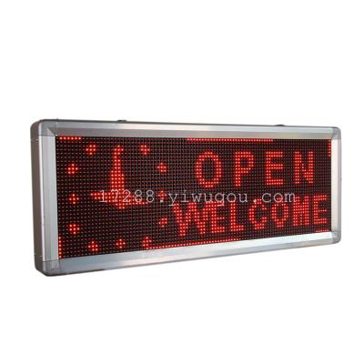 LED display LED door display screen advertising screen display foreign trade strip screen conventional shipping screen