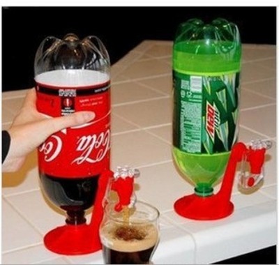 Fizz Saver Coke Bottle Inverted Water Dispenser Switch Drink Water Dispenser