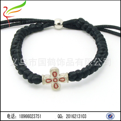 Korean all-match plum cross couple Bracelet Red String Bracelet transfer