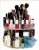 Glam Caddy Japanese and Korean-Style 360-Degree Rotating Storage Box Makeup Rack Assembly