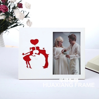 Factory Direct Sales Table Combination Creative Carving Mirror Wedding Photo Frame Studio Hot Sale Low Price Direct Sales